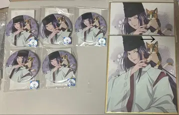 히카루의 바둑 마루쿠지 후지와라 사이가 캔뱃지 색지