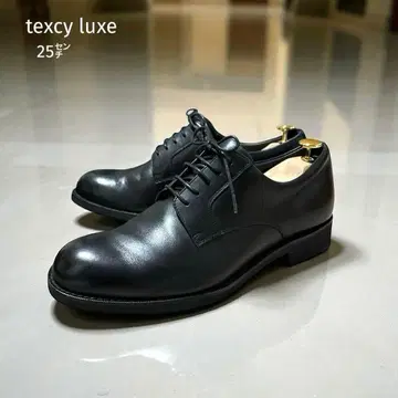 새상품급 텍시 럭스 드레스 슈즈 (25cm) 고어텍스 방수 블랙