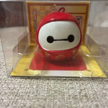 [ 미개봉 ] 베이맥스 달마 피규어 빨간색 마스코트