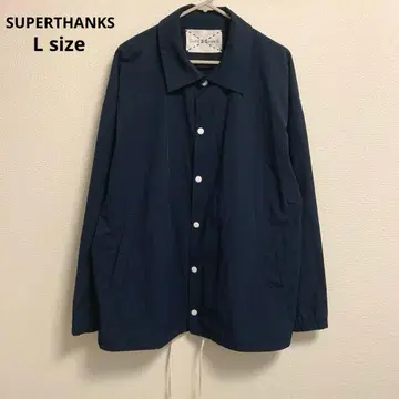 [ SUPERTHANKS ] 라이트 아우터 L 네이비