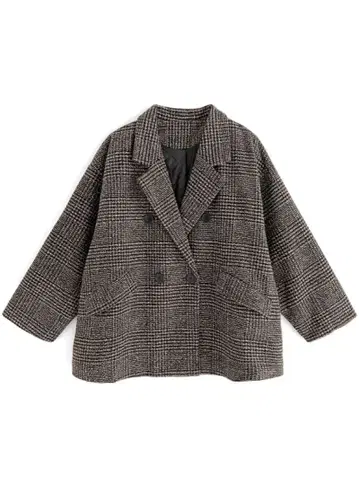 GRL 글렌체크 트위드 자켓[at2131]