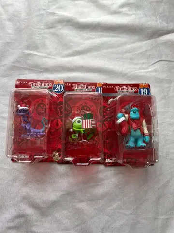 [상자 없음] 해피 복권 디즈니 크리스마스 오너먼트 몬스터 주식회사 세트