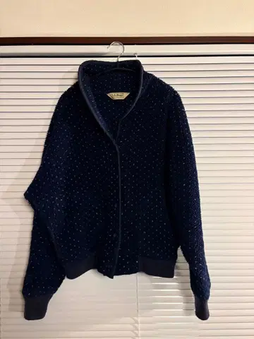 L.L.Bean 네이비 플리스 자켓