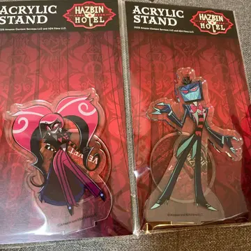 새상품 해즈빈 호텔 아크릴 스탠드 벨벳 복스