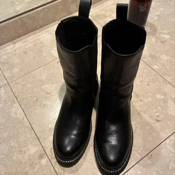 블랙 사이드 고어 부츠