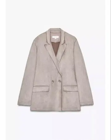 페이크 스웨이드 자켓 자라