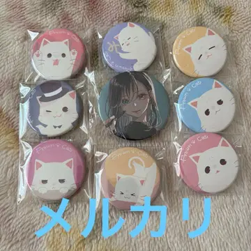 아오토쿠레나이 미켄네코 캔뱃지 세트