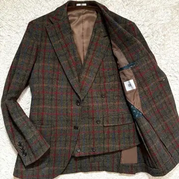 새상품급 2피스 HARRIS TWEED x SUIT SELECT