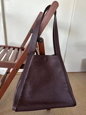 미사용 아크리스 알렉스 변형 토트백 브라운