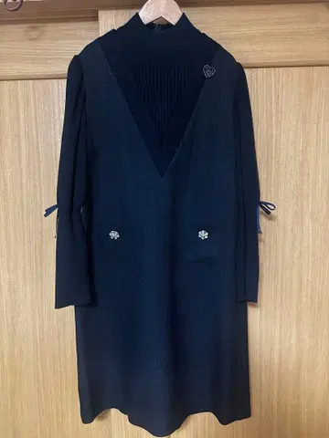 슈퍼 뷰티 superbeauty 레이어드 스타일 원피스 44 사이즈