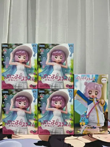 푸니루는 귀여운 슬라임 피규어 세트