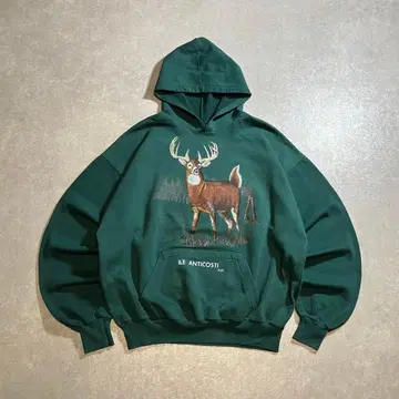 80s 90s 캐나다제 archive 후드티 사슴 애니멀 맨투맨