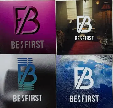 BE:FIRST 해시태그 캠페인 스티커 4개 세트
