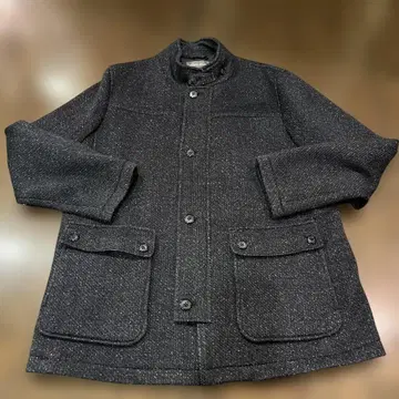 에디바우어 L 사이즈 다크 그레이 자켓 코트