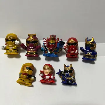 슈퍼전대 히어로 닌풍전대 하리켄쟈 손가락 인형 8개 세트