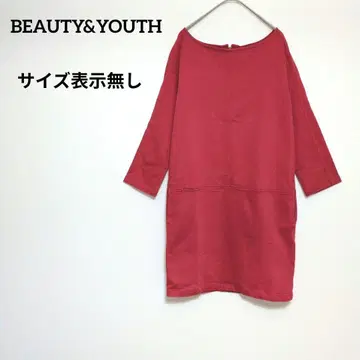 BEAUTY&YOUTH 뷰티&유스 스트레치 무릎 기장 원피스