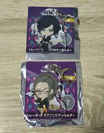 데빌 메이 크라이 캡콤 카페 아크릴 키링 V 니코 세트