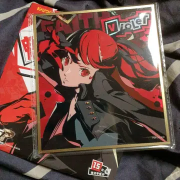 페르소나 5 로얄 색지 해외판 요시자와 카스미