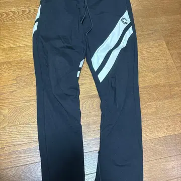 CRONOS 블랙 조거 팬츠