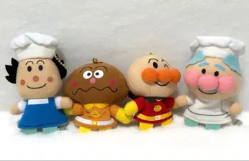 호빵맨 즐거운 동료들 손가락 인형 키링 새상품급