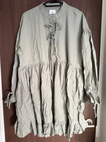 Merry jenny 개더 리본 원피스