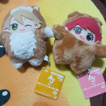 A3! 모후메~토 완완 봉제 인형 2개