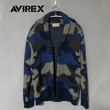 AVIREX 아비렉스 카우친 밀리터리 카모플라주