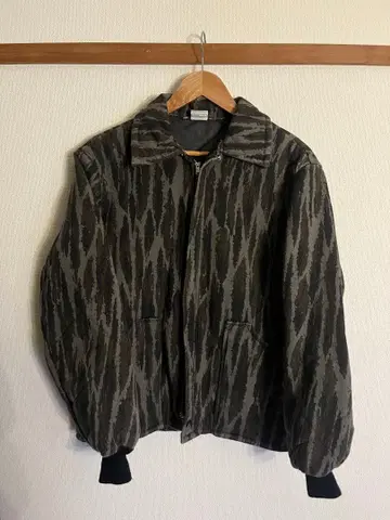 [80s] made in USA 카모플라쥬 집업 자켓