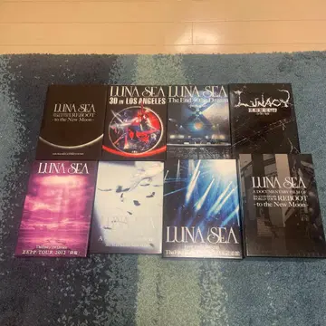 LUNA SEA DVD 8 타이틀 세트