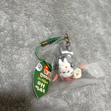 미사용 이웃집 토토로 꽃 장식 스트랩 족쇄