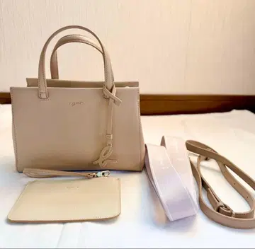 아네스베 agnes b 2way 핸드백 숄더 가죽