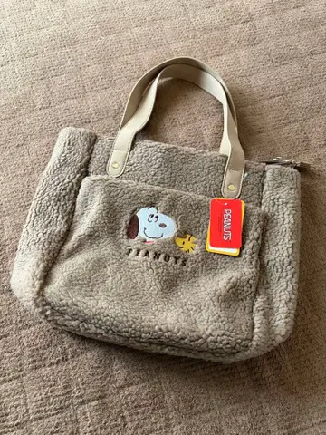 피넛 보아 토트백