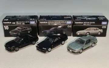 토미카 프리미엄 3대 세트 스카이라인 GT-R GTS-R 실비아 S13