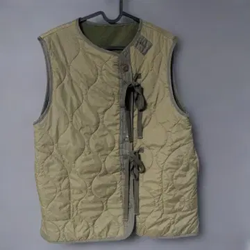 리버서블 퀼팅 베스트 베스트 충전솜 사만사 모스모스