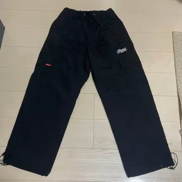 옵티머스 로고 블랙 팬츠