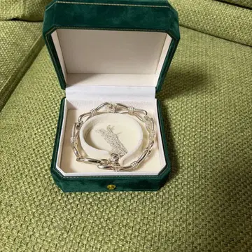 Santaku 실버 체인 팔찌