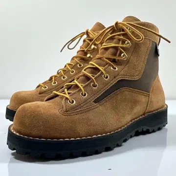 컨디션 최상 대너 MUGHO US7.5 레이스업 부츠 브라운 스웨이드