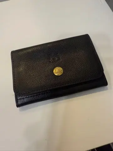 가죽 명함지갑 블랙 일비종떼