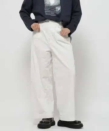 미사용 택 포함 이번 시즌 niko and - 코듀로이 포켓 와이드 팬츠