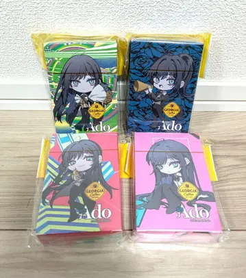 Ado 조지아 오리지널 카드놀이 전 4종 세트