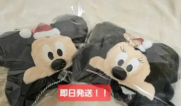 미키 미니 산타 팬캡 2개 세트 [ 상자 당일 발송 ]