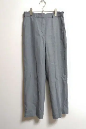 보르지 라이트 칼제 센터 프레스 스트레이트 팬츠 그레이