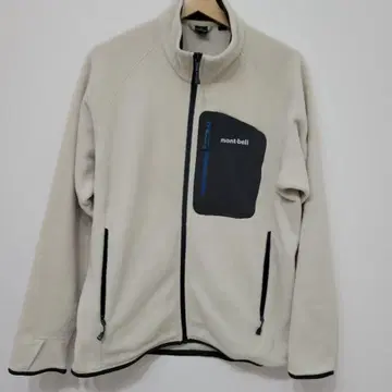 새상품급 몽벨 크리마플러스 100 자켓 Men's L 아이보리
