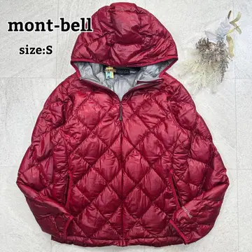 [montbell] 800FP U.L. 다운 이너 후드티 경량 S 레드