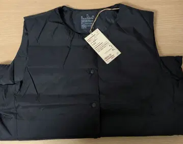 노카라 다운 베스트 XL 블랙 무인양품 750 필파워 포켓터블