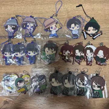 진격의 거인 러버 스트랩 묶음 판매