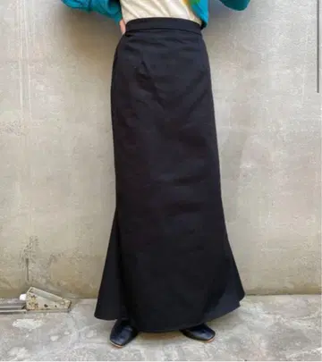 새상품 CIAOPANIC 차오패닉 롱 스커트 머메이드 스커트 블랙