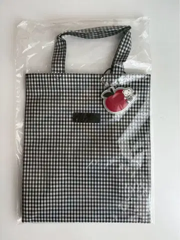 미개봉 파밀리아 깅엄 체크 토트백