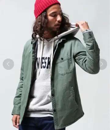 [새상품급] 나노 유니버스 니시카와 다운 콜라보 다운 셔츠 밀리터리 자켓