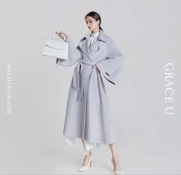 GRACE U 롱 코트